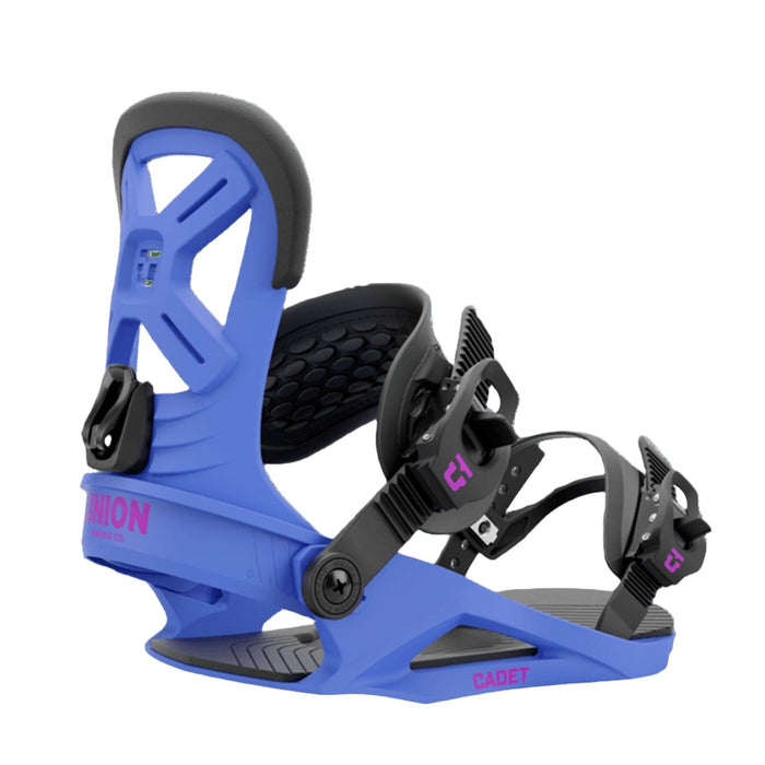 Union Kids Cadet Snowboard Bindings 2025 Blue - Comor - Go Play Outside