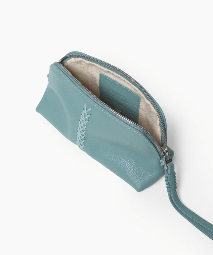 Vanity Cases Callista Crafts Vanity Case Grained Leather Sky O/S / Sky Apoella