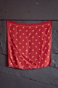 Vintage Silk West Virginia Scarf