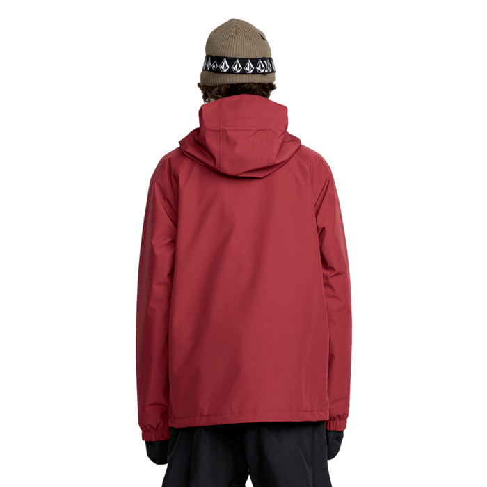 Volcom Men's Dua Gore - tex Jacket 2026 Burnt Red - Comor - Go Play Outside
