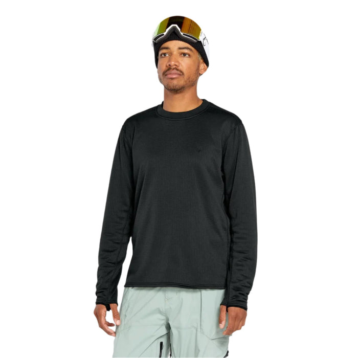 Volcom Men's Gridlock Crew 2025 Black - Comor - Go Play Outside