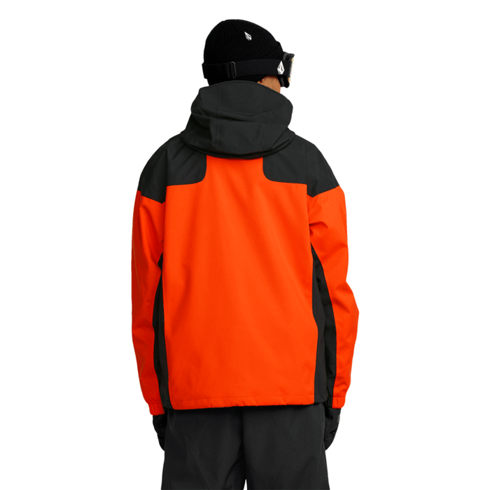 Volcom Men's Kleveland Jacket 2026 Orange Shock - Comor - Go Play Outside