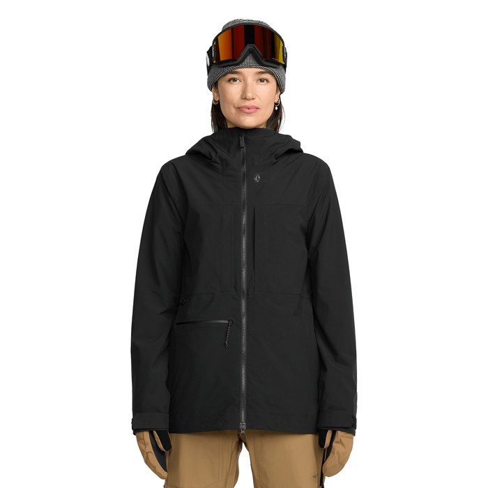 Volcom Women's Cloudbreaker Stretch 30K Jacket 2026 Black - Comor - Go Play Outside