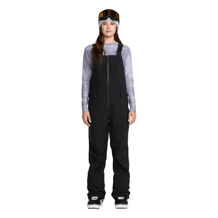 Volcom Women's Swift Bib Overall 2026 Black - Comor - Go Play Outside