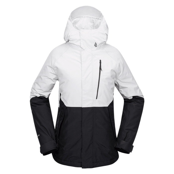 Volcom Women's V.Co Aris Insulated Gore - tex Jacket 2025 Cloud Grey - Comor - Go Play Outside