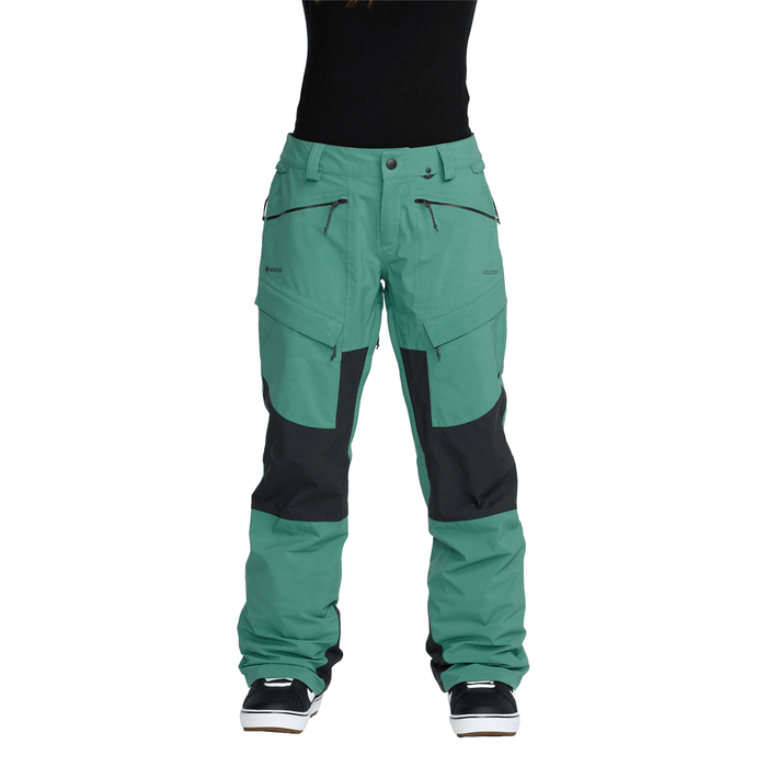 Volcom Women's V.Co AT Stretch Gore - tex Pant 2026 Spruce Green - Comor - Go Play Outside
