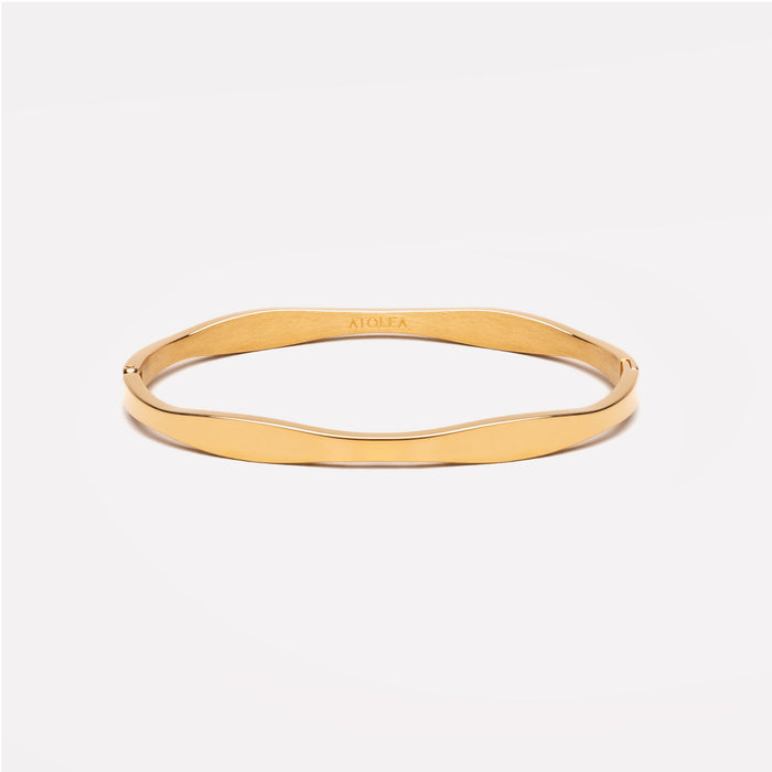Small Wave Bangle