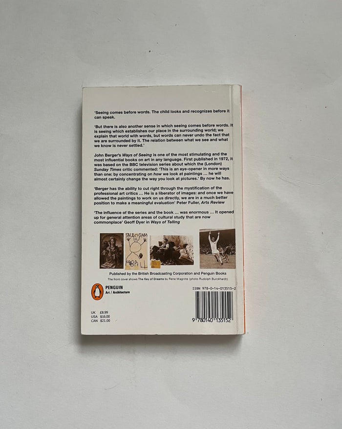 Ways of Seeing by John Berger