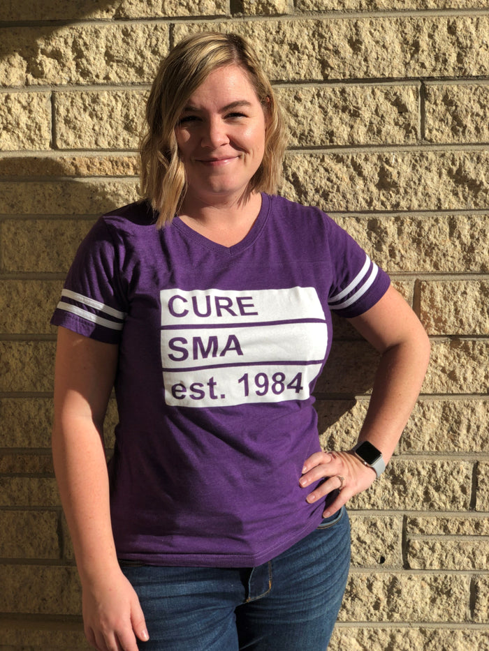 Women’s Est. 1984 Purple Jersey Tee