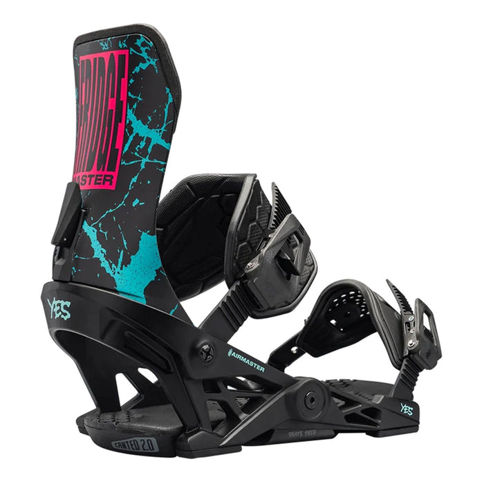 Yes Men's Airmaster Fridge Snowboard Bindings 2025 Black - Comor - Go Play Outside