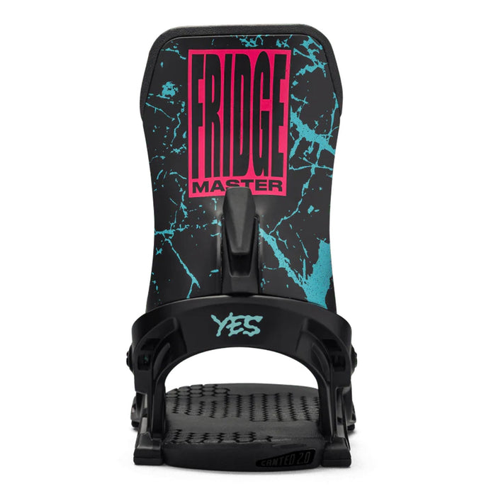 Yes Men's Airmaster Fridge Snowboard Bindings 2025 Black - Comor - Go Play Outside