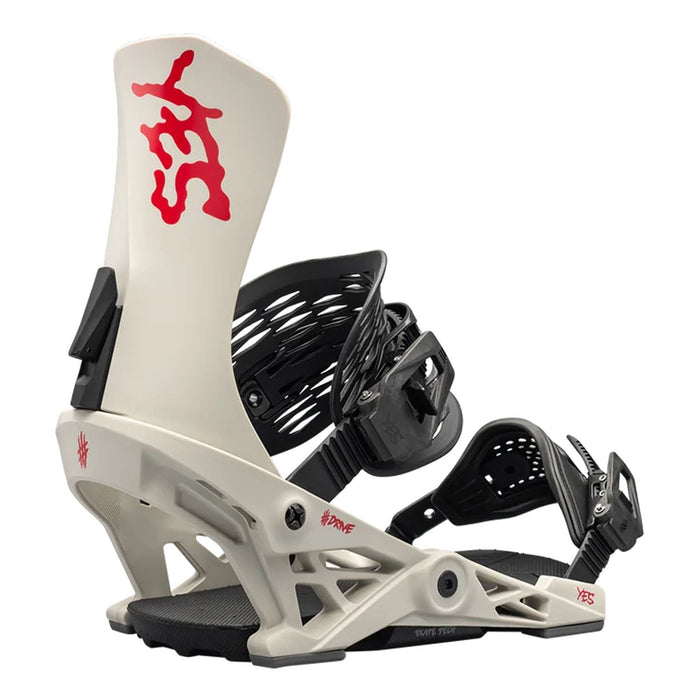 Yes Men's Drive Snowboard Bindings 2025 Grey - Comor - Go Play Outside